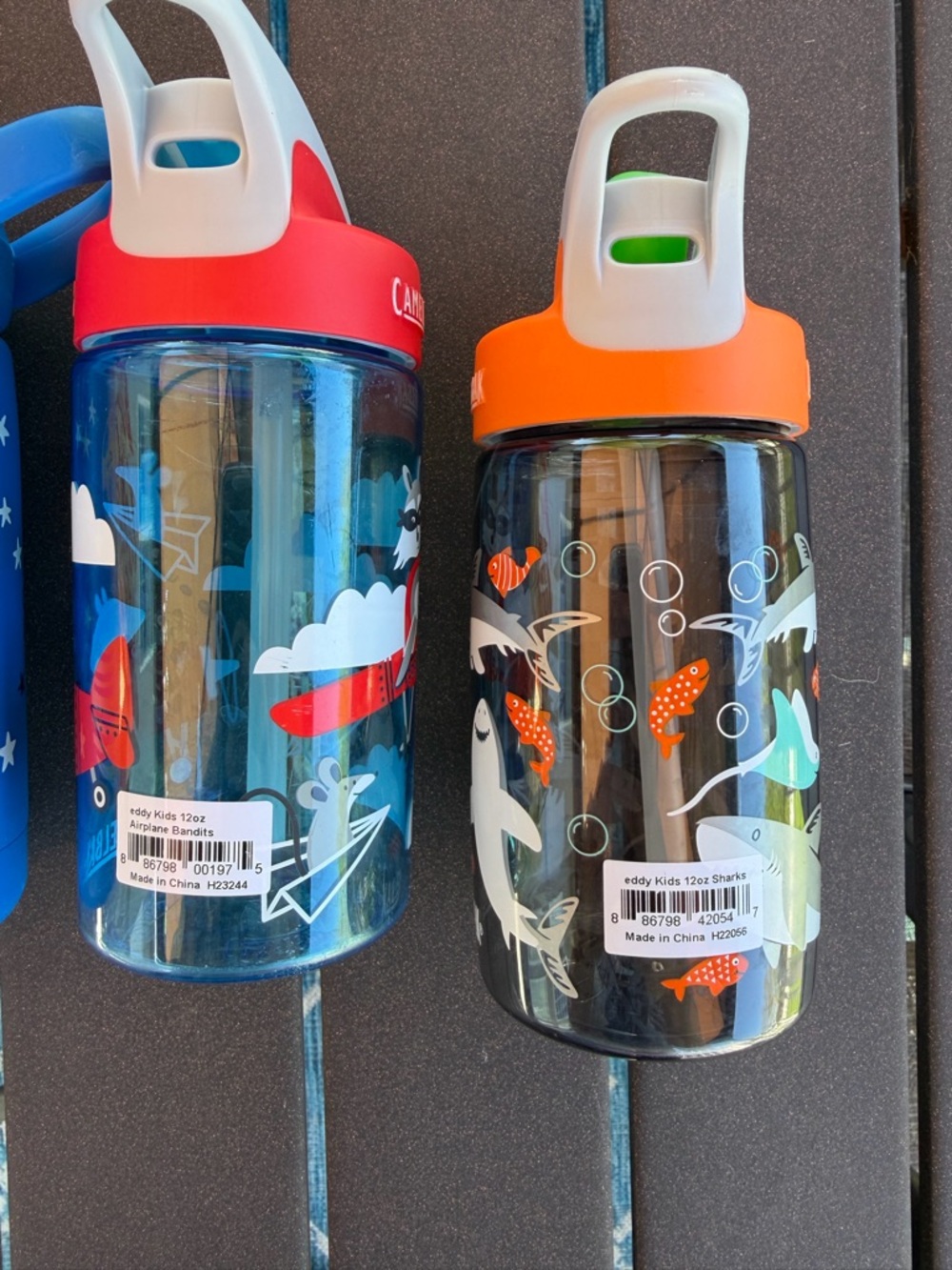Bundle of 3 Boys Camelbak Eddy Water Bottles and Lids. - Picture 7 of 13